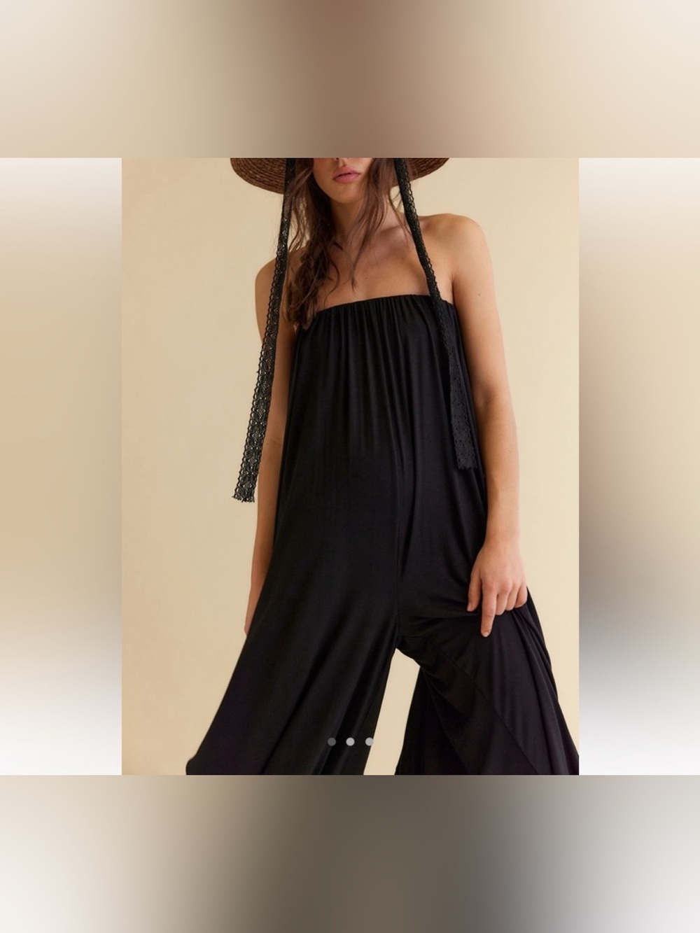 NWT Free People Free-Est Annika One Piece - black - Small - Picture 4 of 8